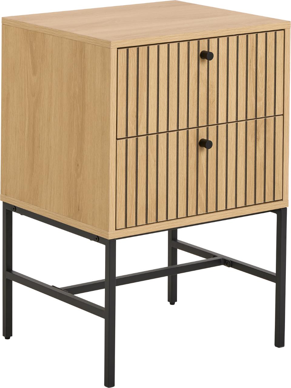 Naktsskapītis Alba 45,6x40x70 cm ozols - N1 Home