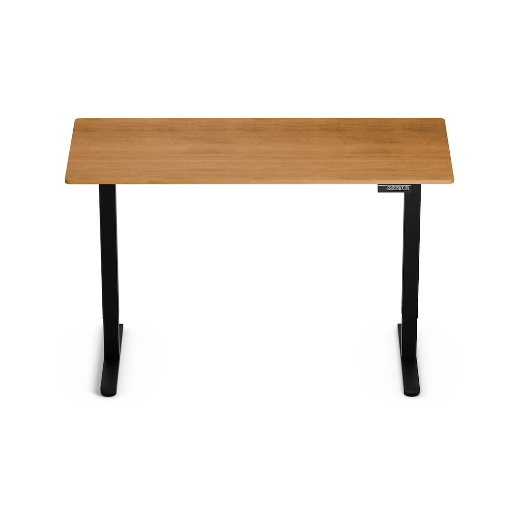 Biroja galds ContLite 140/60/72-118 cm melns/koks - N1 Home