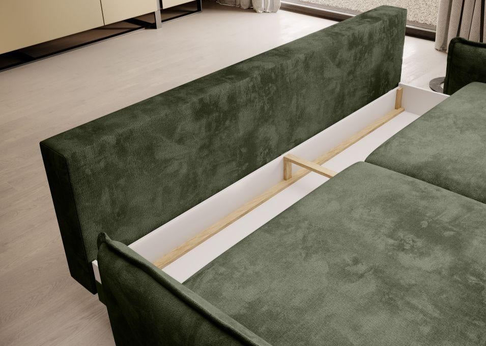 Dīvāns Glos 223/107/47 cm zaļš - N1 Home