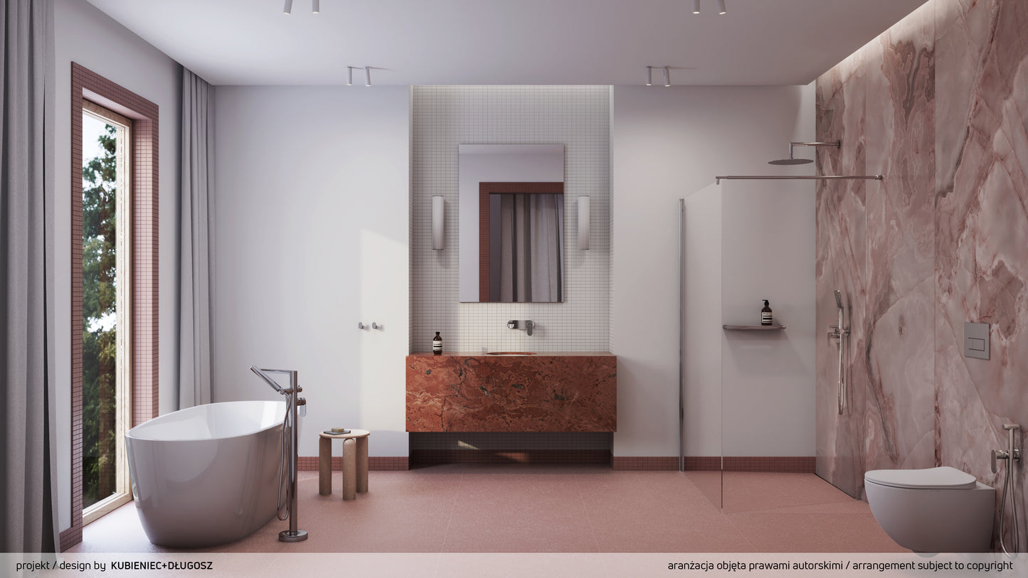 Iebūvēts izlietnes maisītājs Alpinia 188 mm hroms - N1 Home