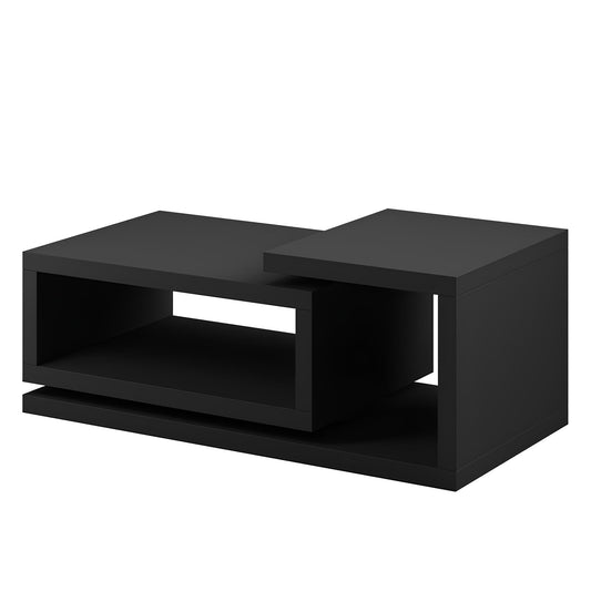 Kafijas galds Botas 120/60/40 cm melns - N1 Home