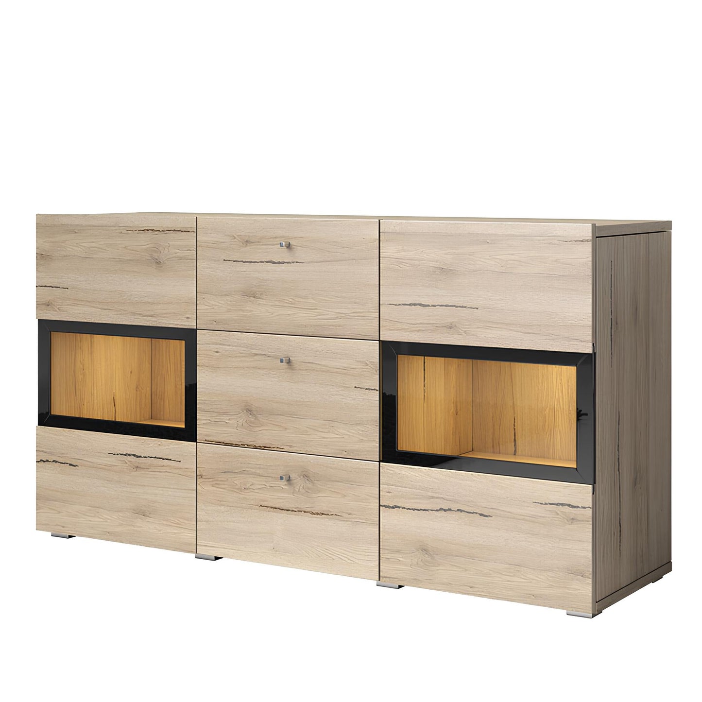 Kumode Barots 132/39/70 cm San Remo ozols - N1 Home