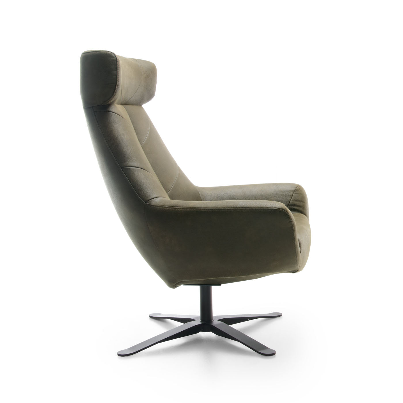 Krēsls Leafa 81/112/83 cm brūna-zaļs