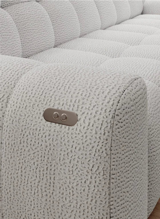 Dīvāns Cooku S 292/170/87 cm balts - N1 Home