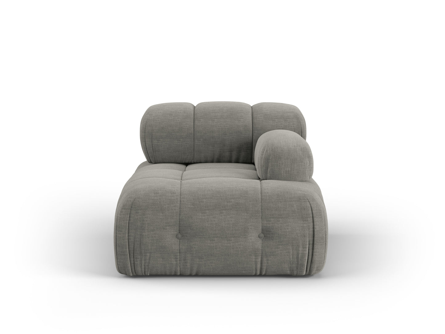 Sofa - krēsls Cosmopolitan Design  Ferento 96x96x71 cm pelēks - N1 Home