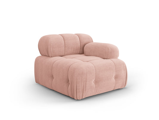 Sofa - krēsls Cosmopolitan Design  Ferento 96x96x71 cm rozā - N1 Home