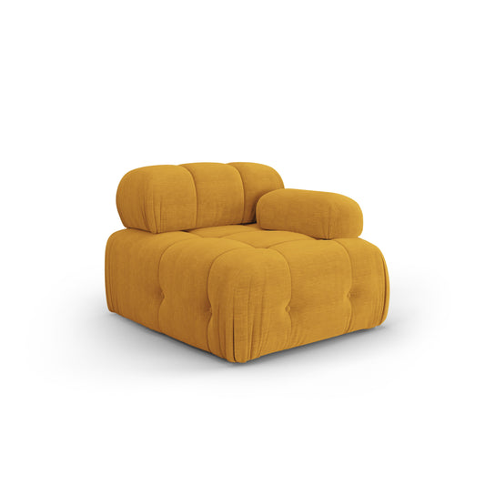 Sofa - krēsls Cosmopolitan Design  Ferento 96x96x71 cm sinepes - N1 Home