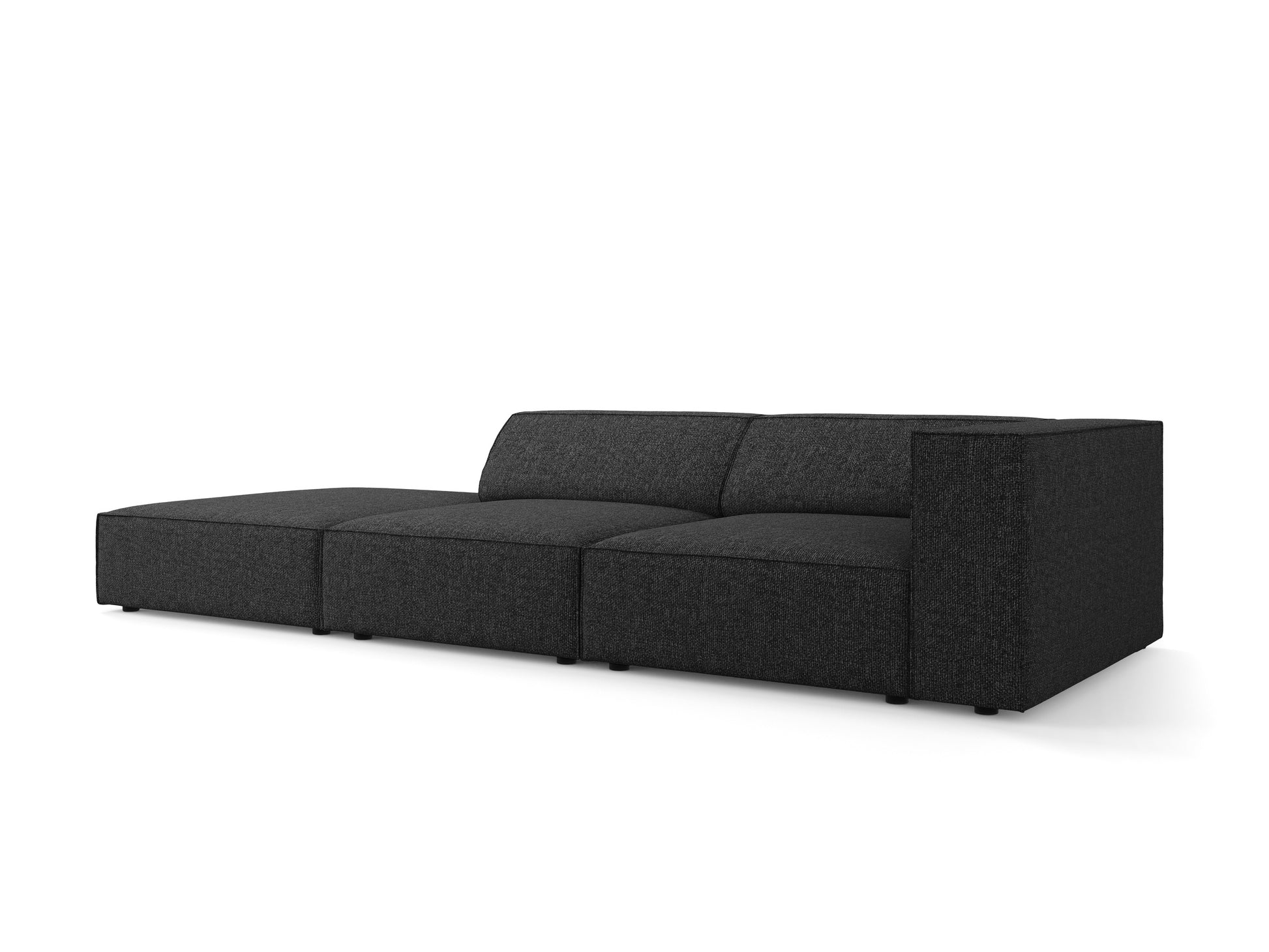 Dīvāns Cosmopolitan Design Arendal 262x102x70 cm melns - N1 Home