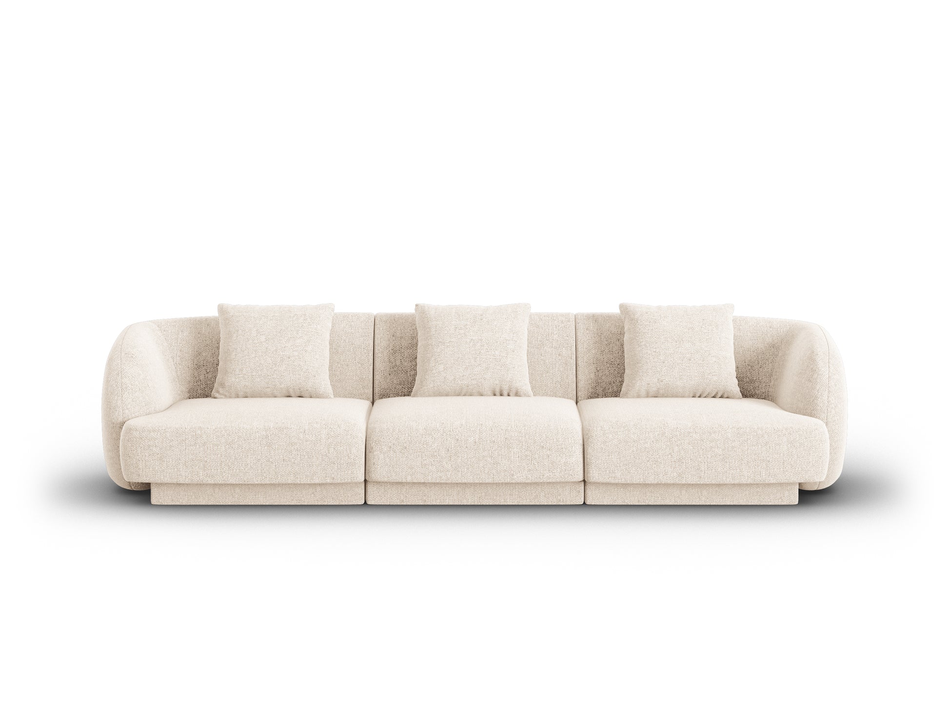 Dīvāns Cosmopolitan Design Tulum 259x85x74 cm krēms - N1 Home