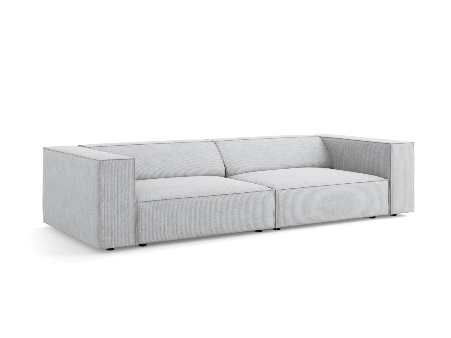 Dīvāns Cosmopolitan Design Arendal 244x102x70 cm gaiši pelēks - N1 Home