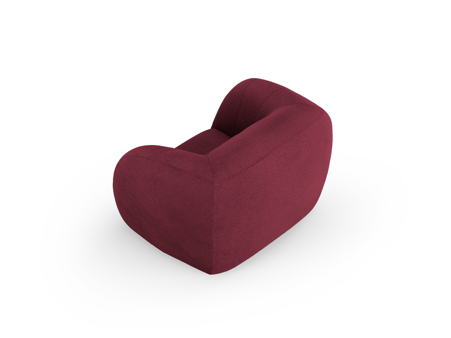 Atzveltnes krēsls Cosmopolitan Design Essen 130x95x86 cm rubīns - N1 Home