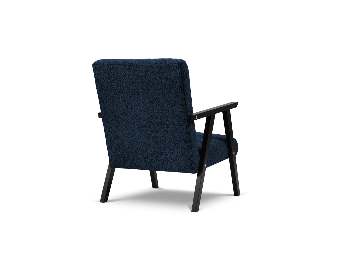 Atzveltnes krēsls Cosmopolitan Design Warsaw 79x59x78 cm zils - N1 Home