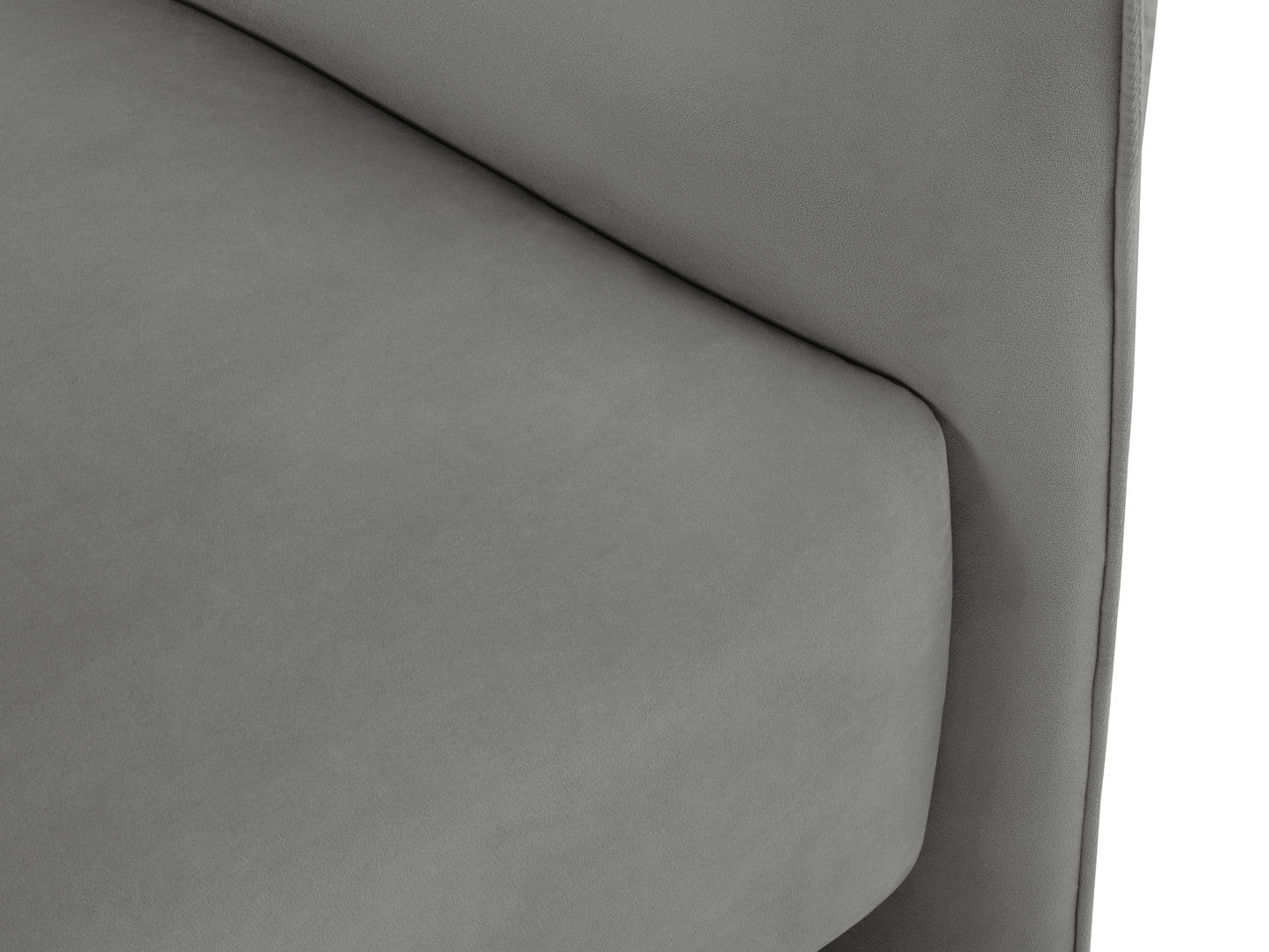 Atzveltnes krēsls Cosmopolitan Design Pelago 88x88x72 cm gaiši pelēks - N1 Home