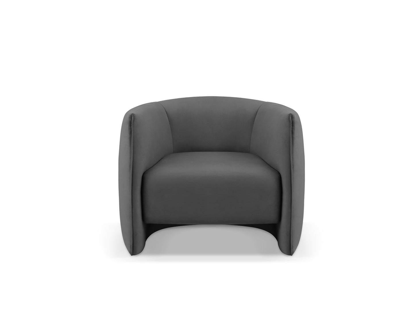 Atzveltnes krēsls Cosmopolitan Design Pelago 88x88x72 cm pelēks - N1 Home