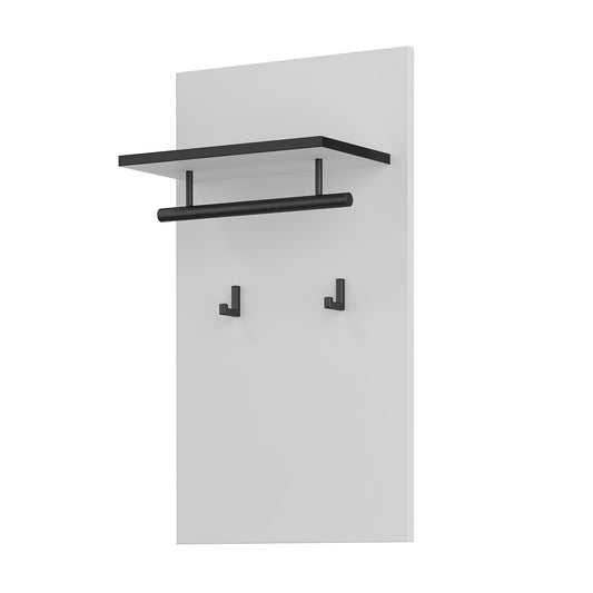 Sienas panelis ar āķiem Krosit kolekcija 40/70/20 cm balts