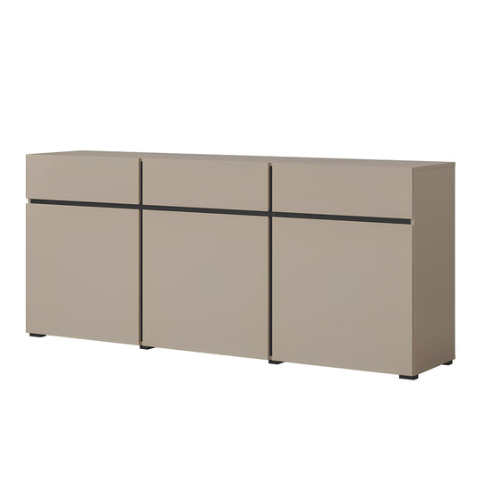 Kumode Krosit kolekcija 180/78/40 cm congo/melns - N1 Home