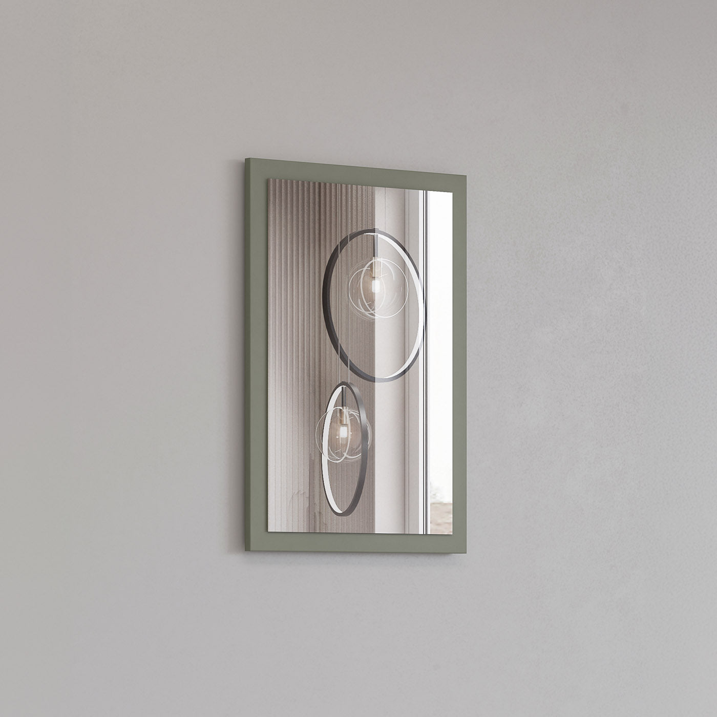 Spogulis Krosit kolekcij 40/60 cm zaļs - N1 Home