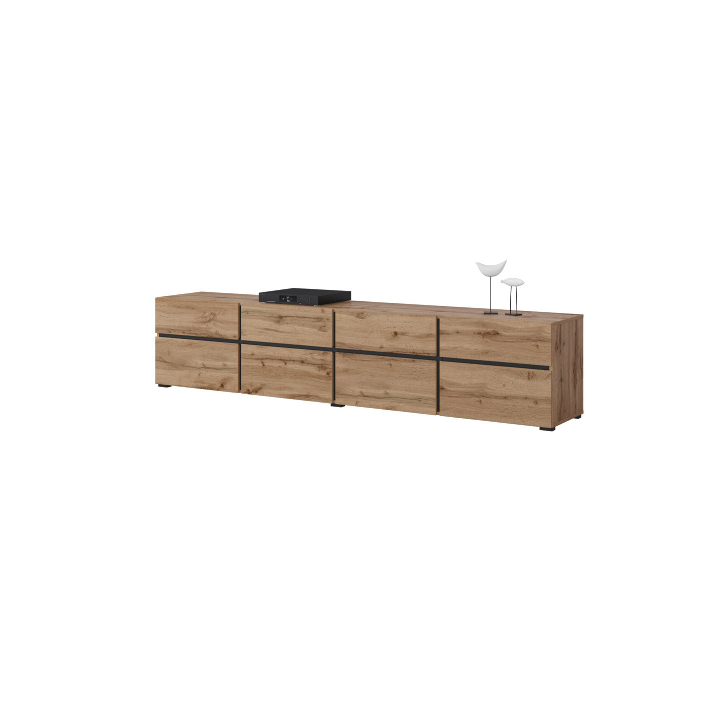 TV skapis Krosit kolekcija 225/48/40 cm Votan ozols - N1 Home