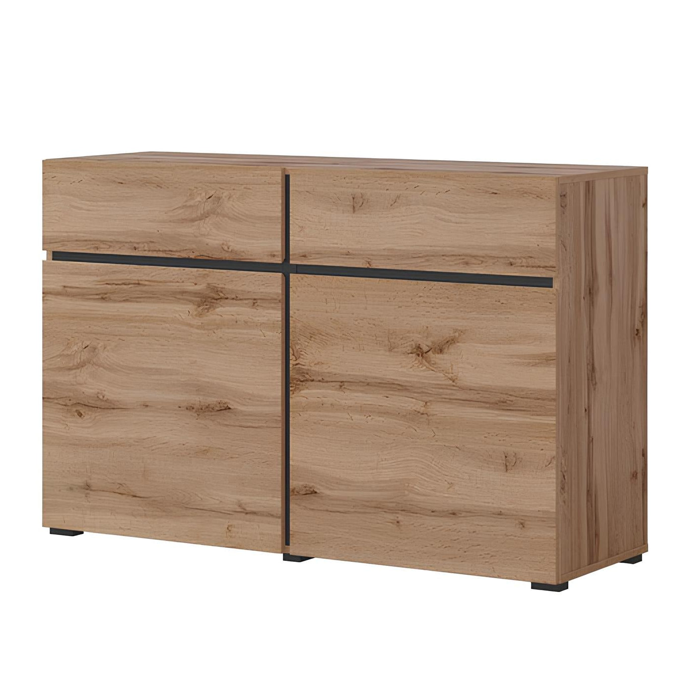 Kumode Krosit kolekcija 119/78/40 cm Votan ozols - N1 Home