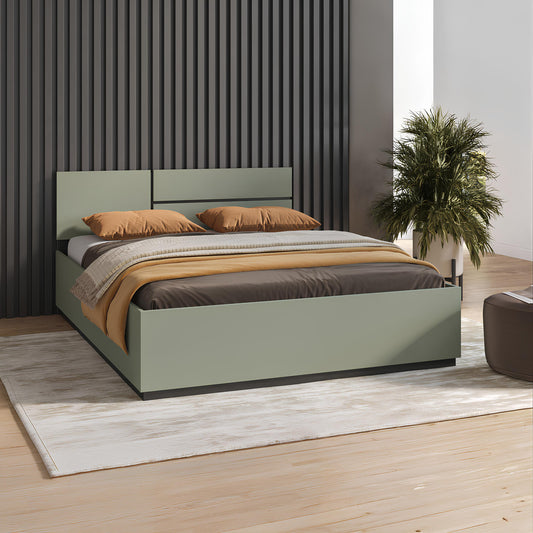 Gulta Krosit kolekcija 160;180/200 cm zaļs/melns - N1 Home