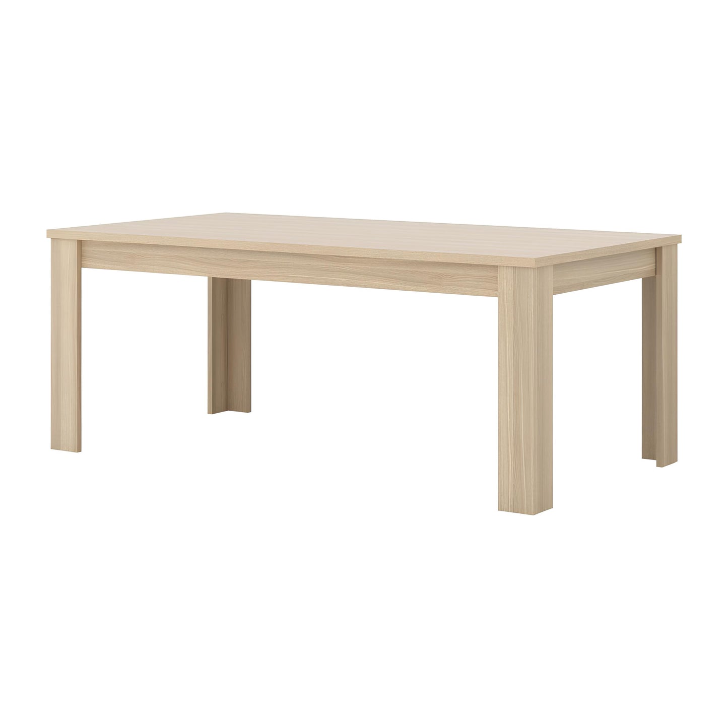 Galds Cabira II 190/100/76 cm elegants ozols/melns