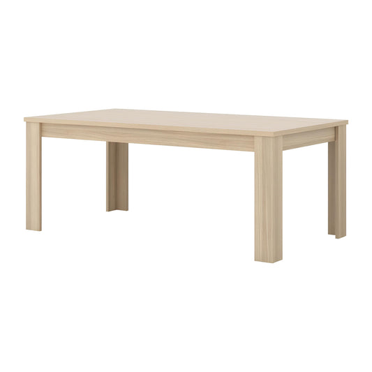 Galds Cabira II 190/100/76 cm elegants ozols/melns - N1 Home