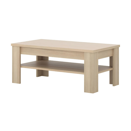 Kafijas galds Cabira II 120/65/50 cm elegants ozols/melns - N1 Home