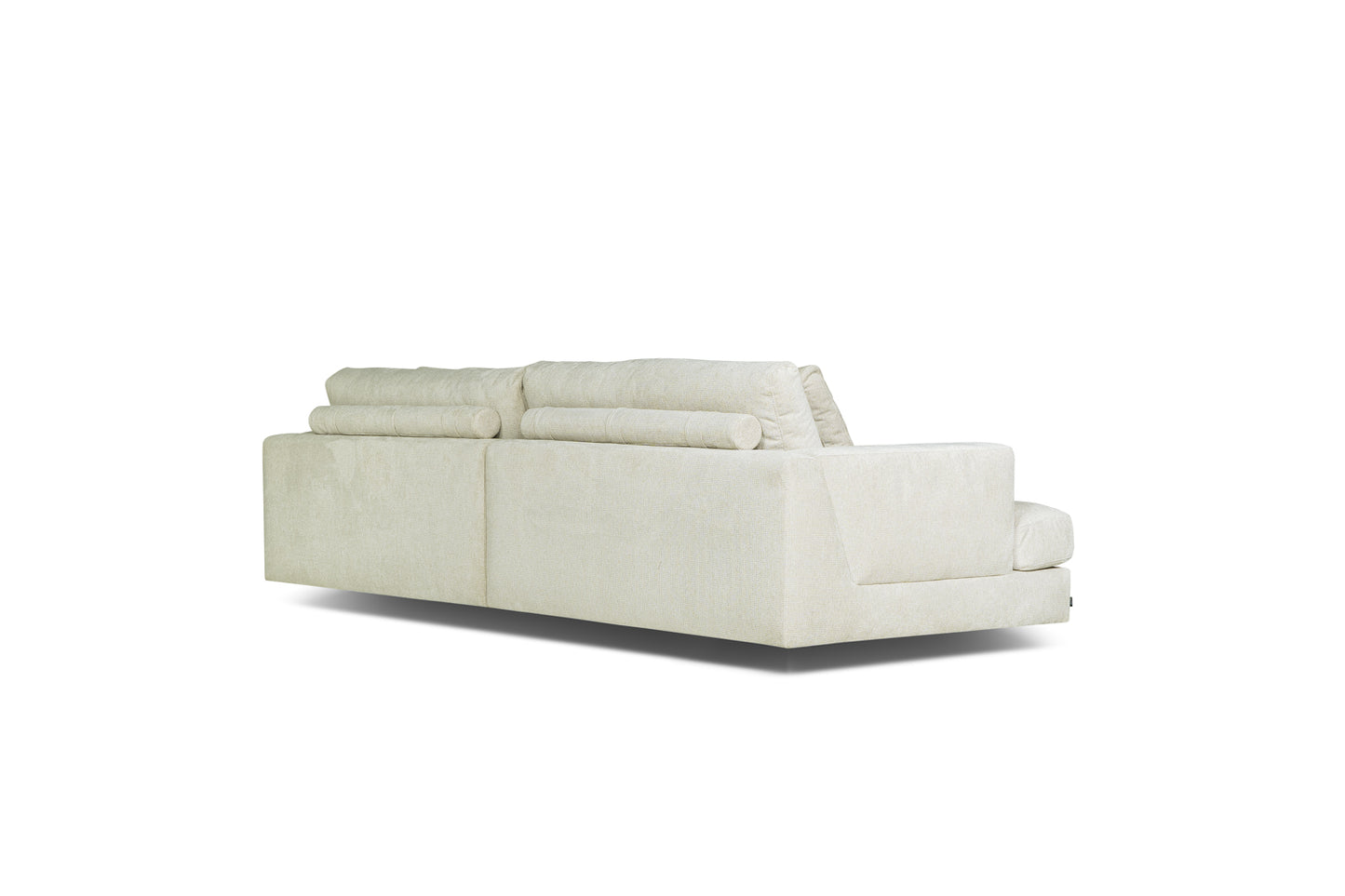 Dīvāns Casa 284/120/81 cm krēms, tumši zaļs - N1 Home