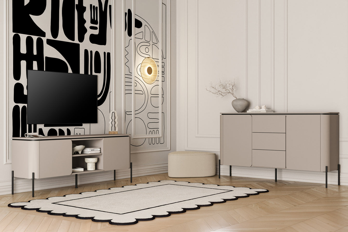 Kumode Beltas 163/40/94 cm congo - N1 Home