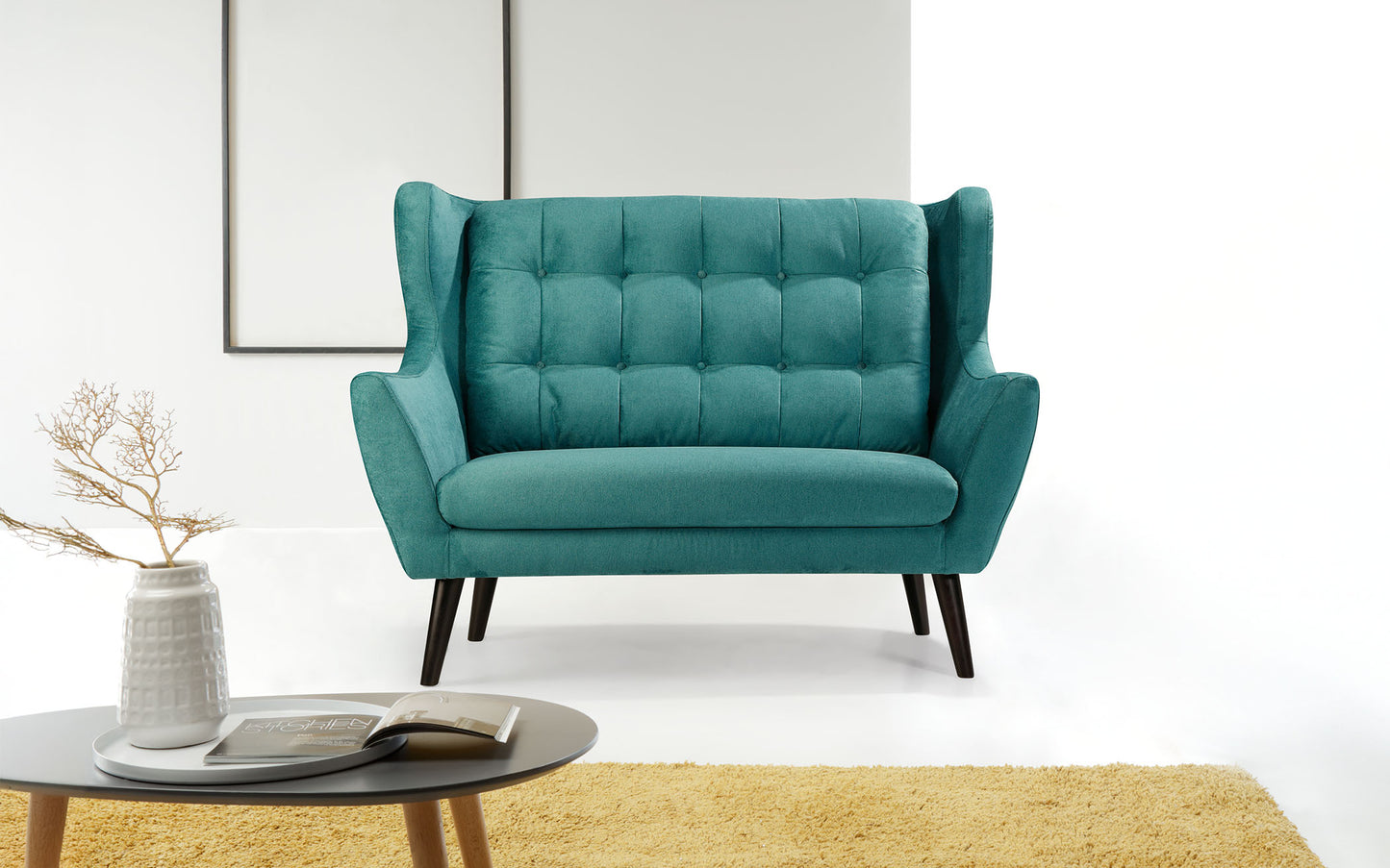 Dīvāns Hary 144;197/107/94 cm pelēks - N1 Home