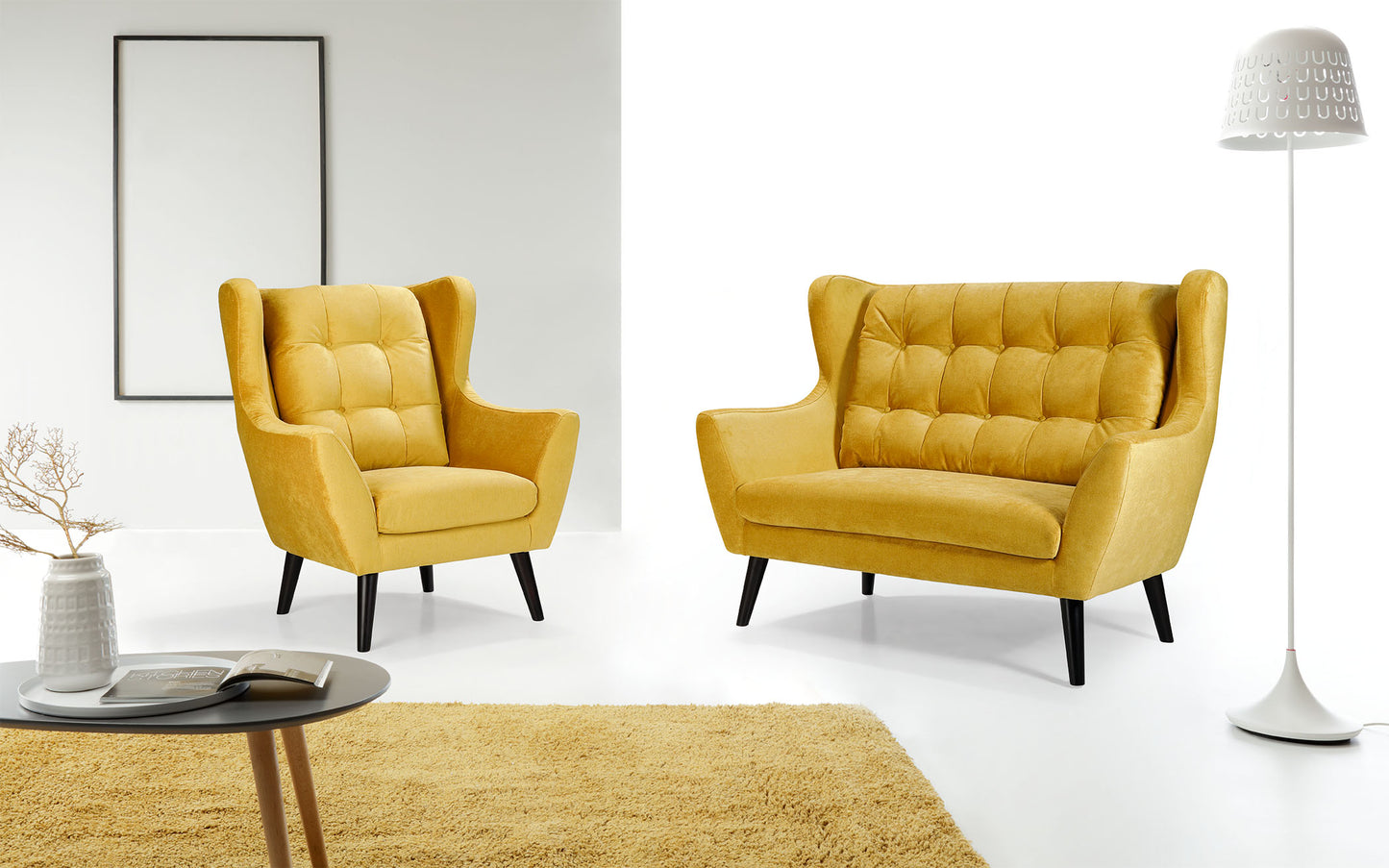 Dīvāns Hary 144;197/107/94 cm pelēks - N1 Home