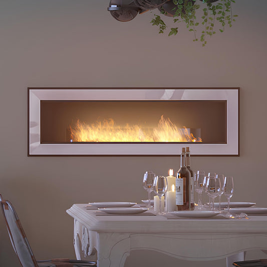 Biokamīns Frams 1500 150/49/20 cm inox - N1 Home