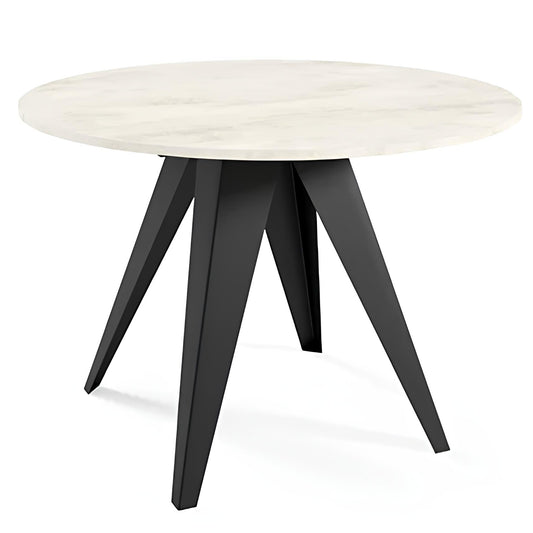 Galds Gera 90/76; 100/76 cm White Chromix