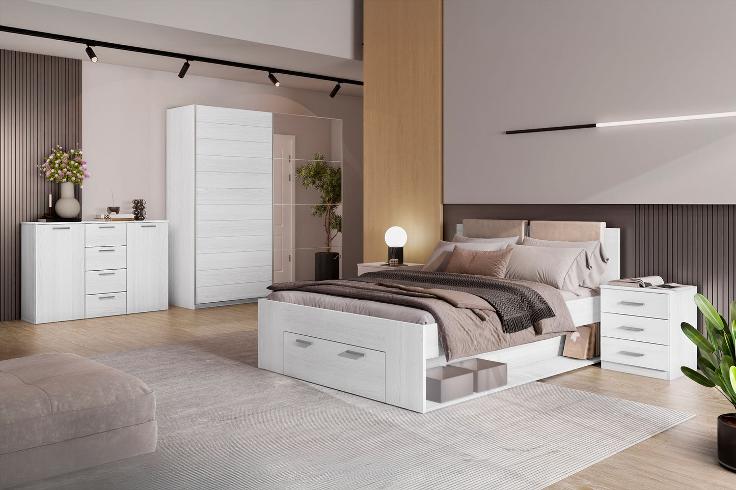 Gulta Galateja 146; 166; 186/205/94 cm abisko ash