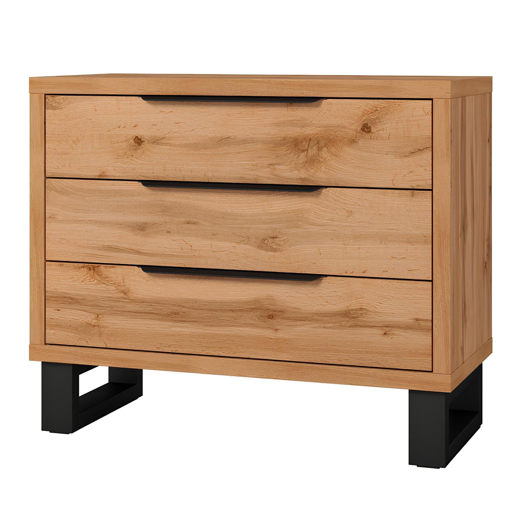 Kumode Hallis 99/83/45 cm Votan ozols - N1 Home