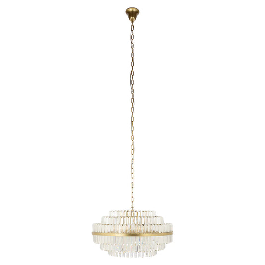 Lustra Desire brushed gold  Richmond Interiors 38/65 cm zelts - N1 Home