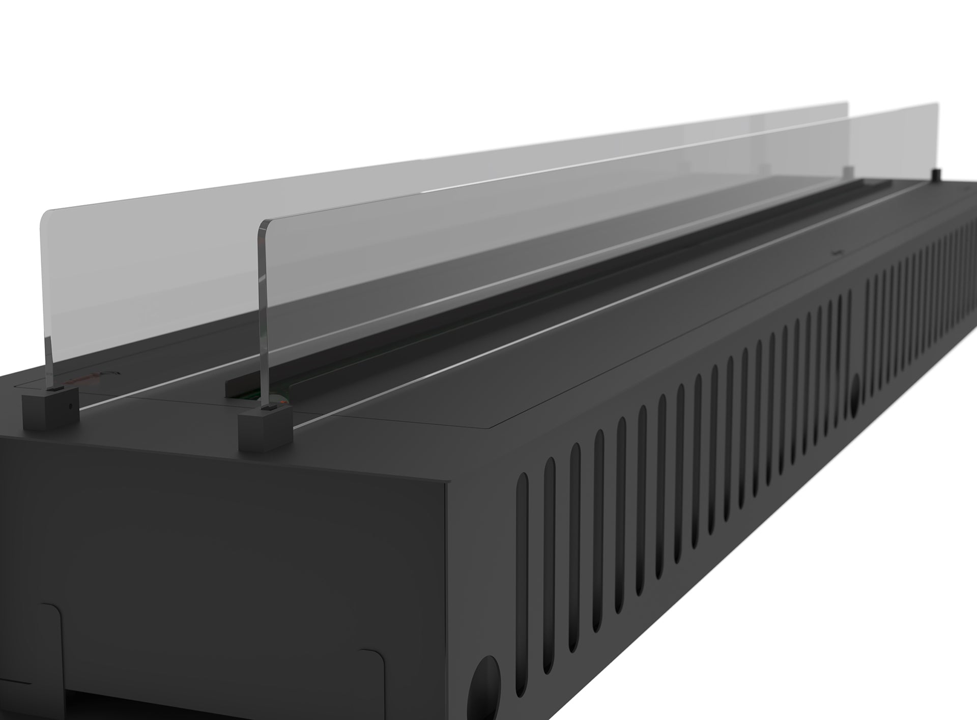 Elektriskais kamīns Infir 120/40/20 cm melns - N1 Home