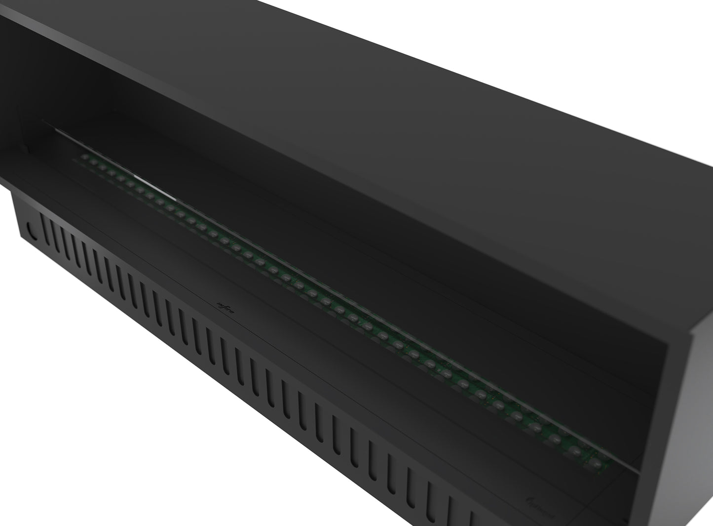 Elektriskais kamīns Invap inside 180/45/40 cm melns - N1 Home