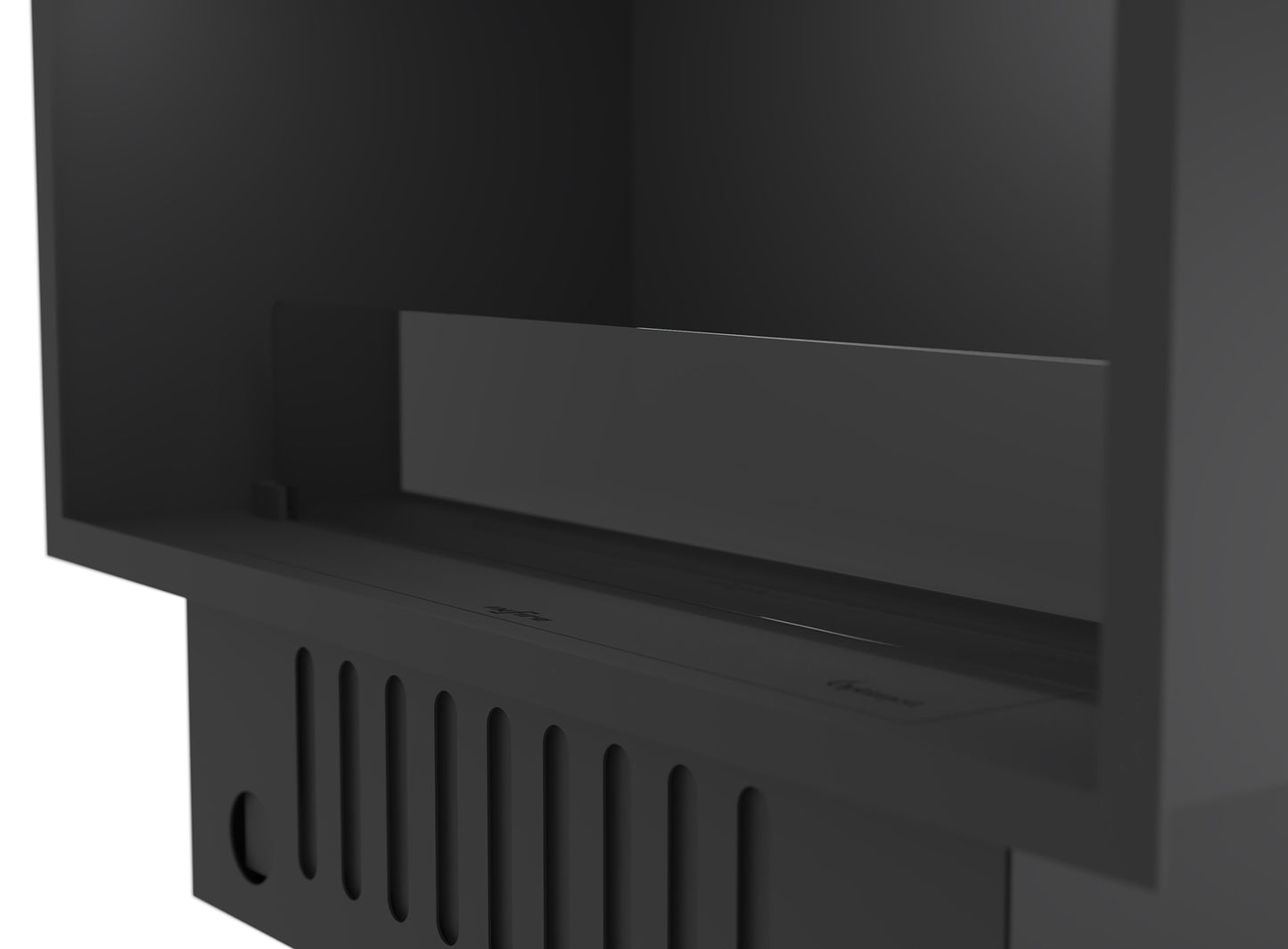 Elektriskais kamīns Invap inside 80/45/40 cm melns - N1 Home