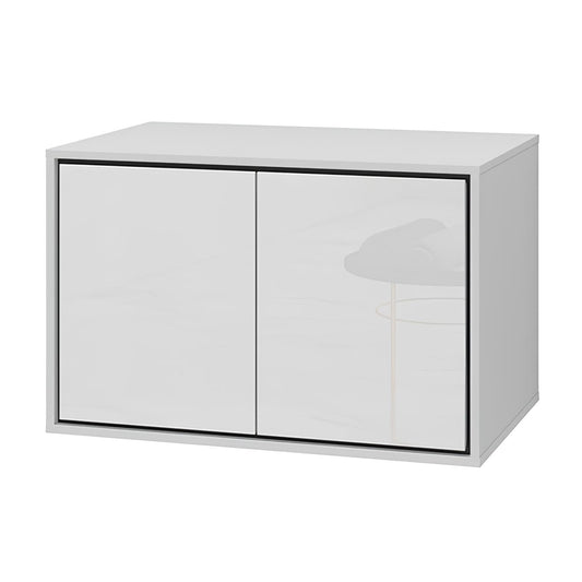 Skapis Iriva 78/48/51 cm balts/melns - N1 Home