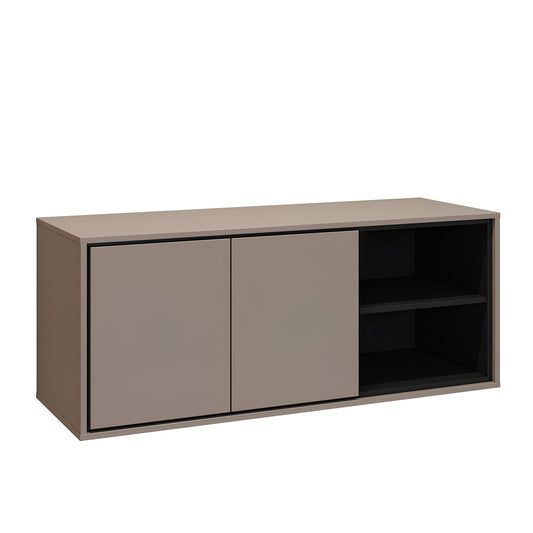 Skapis Iriva 120/48/51 cm congo/melns - N1 Home