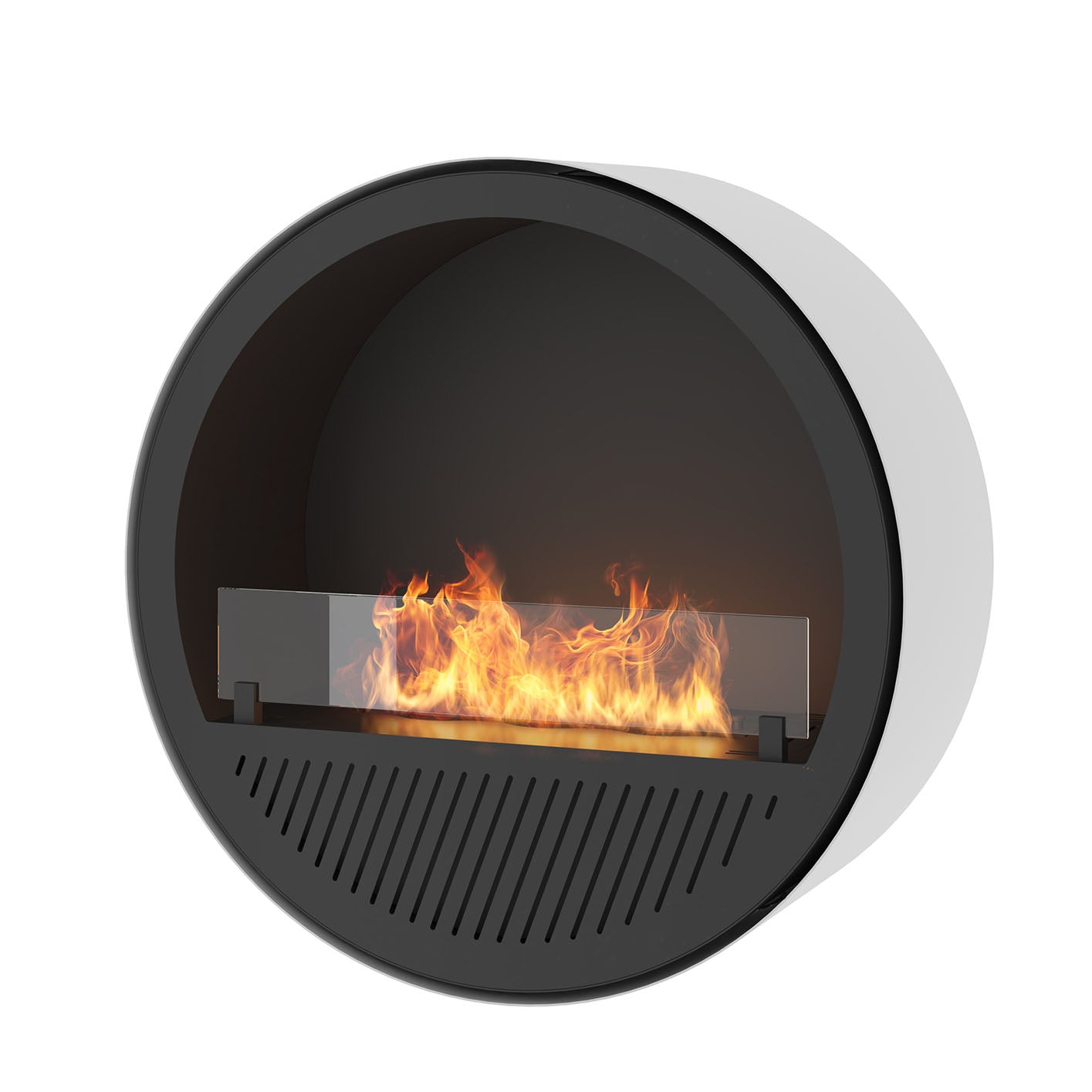 Biokamīns Incyrc Slim wall 72/30 cm balts - N1 Home