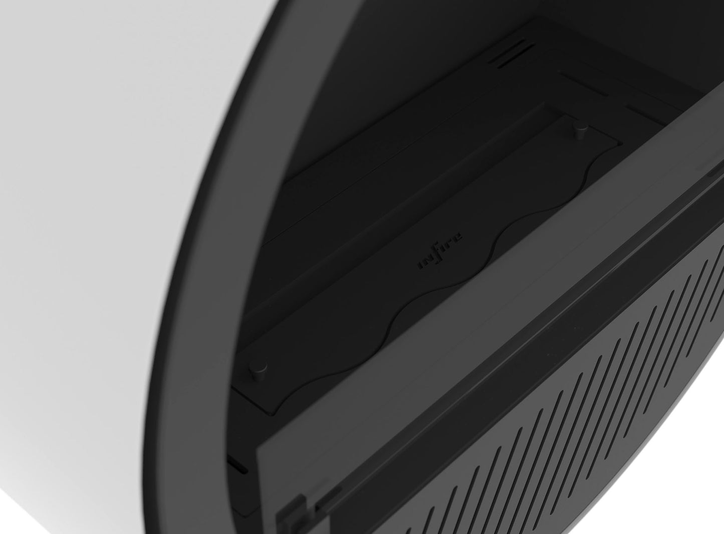 Biokamīns Incyrc Slim wall 72/30 cm balts - N1 Home