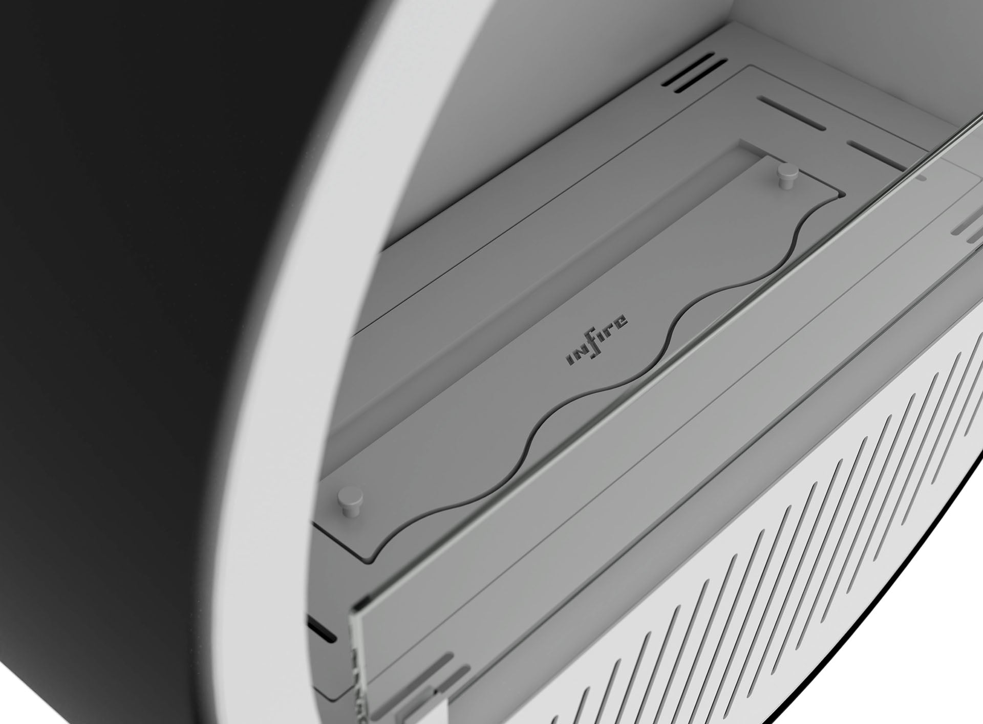 Biokamīns Incyrc Slim wall 72/30 cm melns - N1 Home