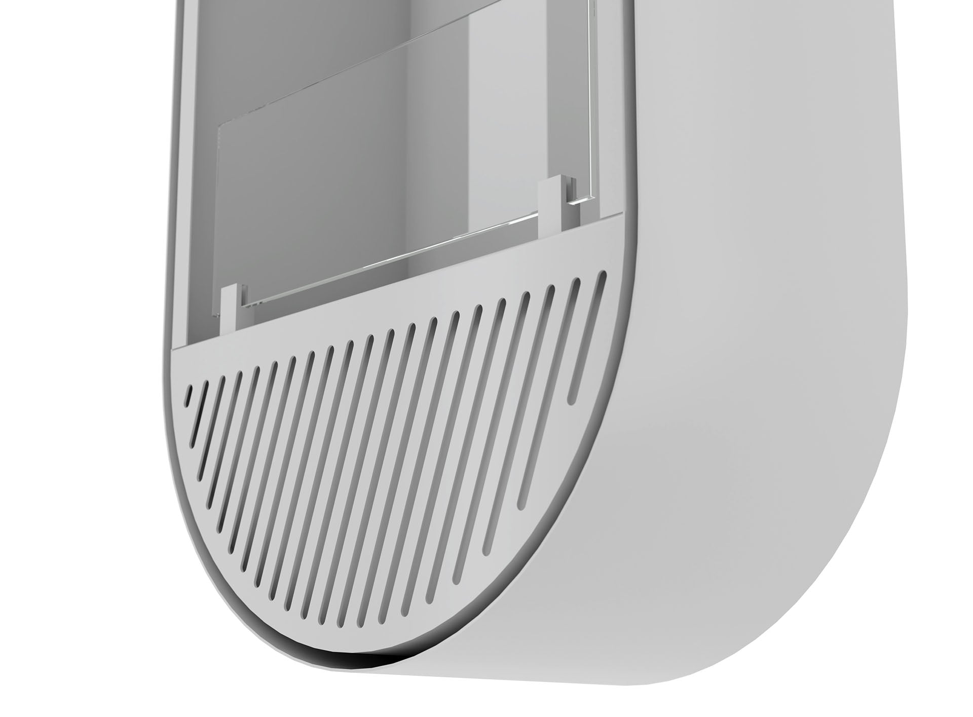 Biokamīns Incyrc Vert 130/50/25 cm balts - N1 Home