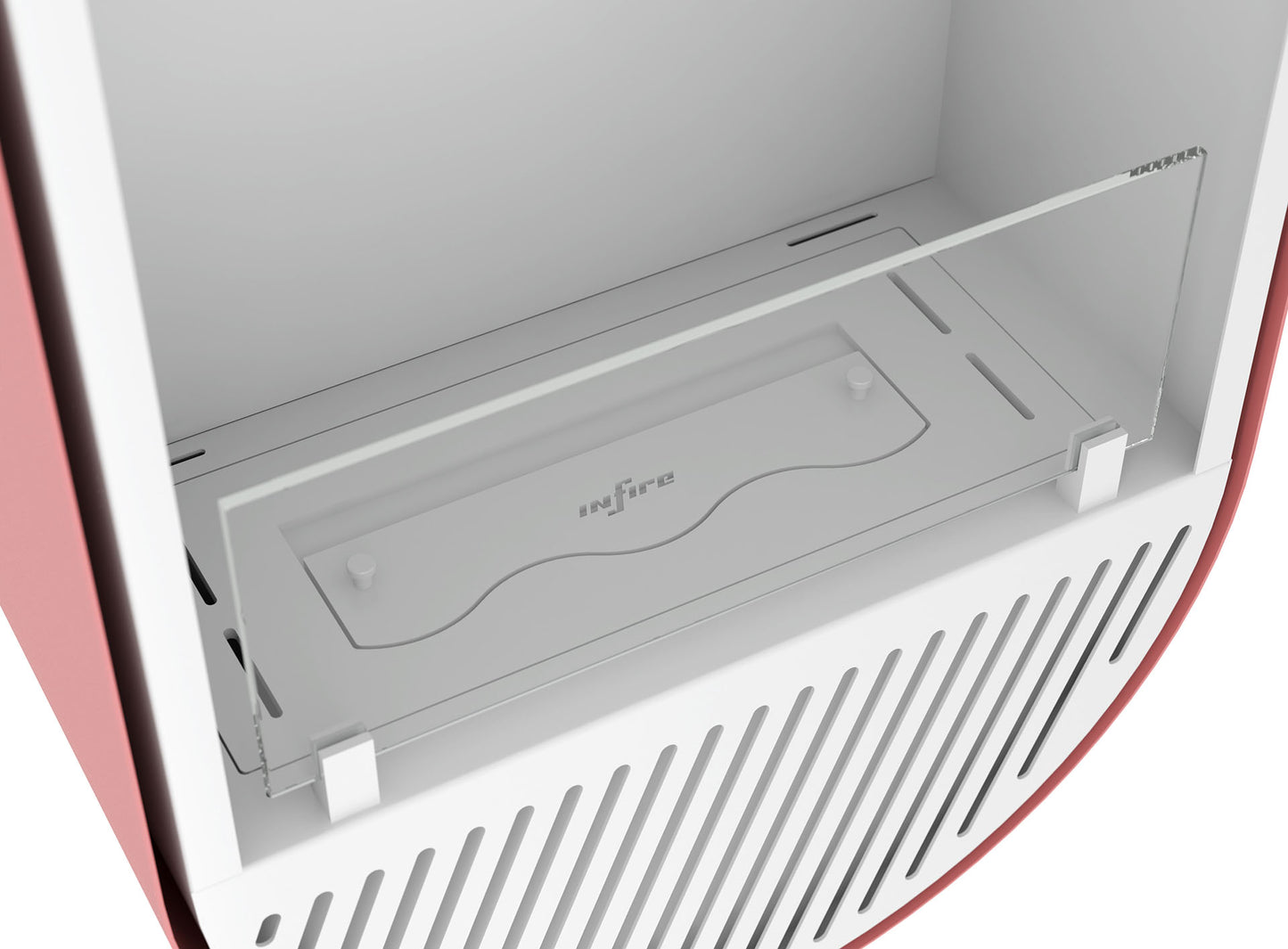 Biokamīns Incyrc Vert 130/50/25 cm rozā - N1 Home