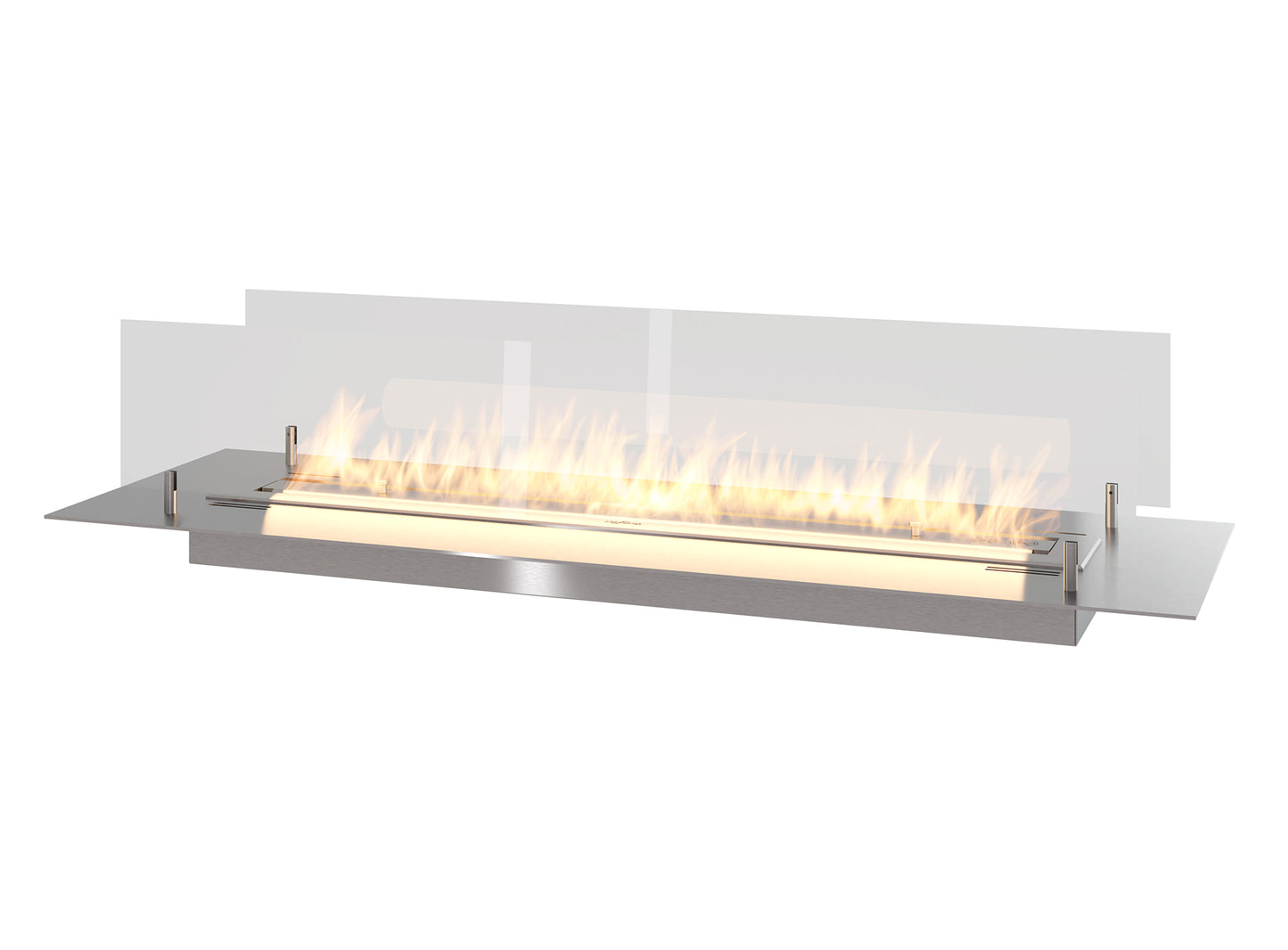 Biokamīns Inser 1000 100/32/20 cm inox - N1 Home