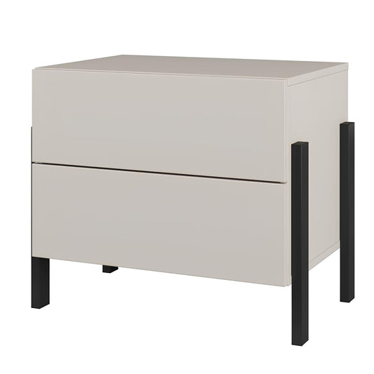 Naktsskapitis Jukka (2) 59/59/40 cm kašmirs