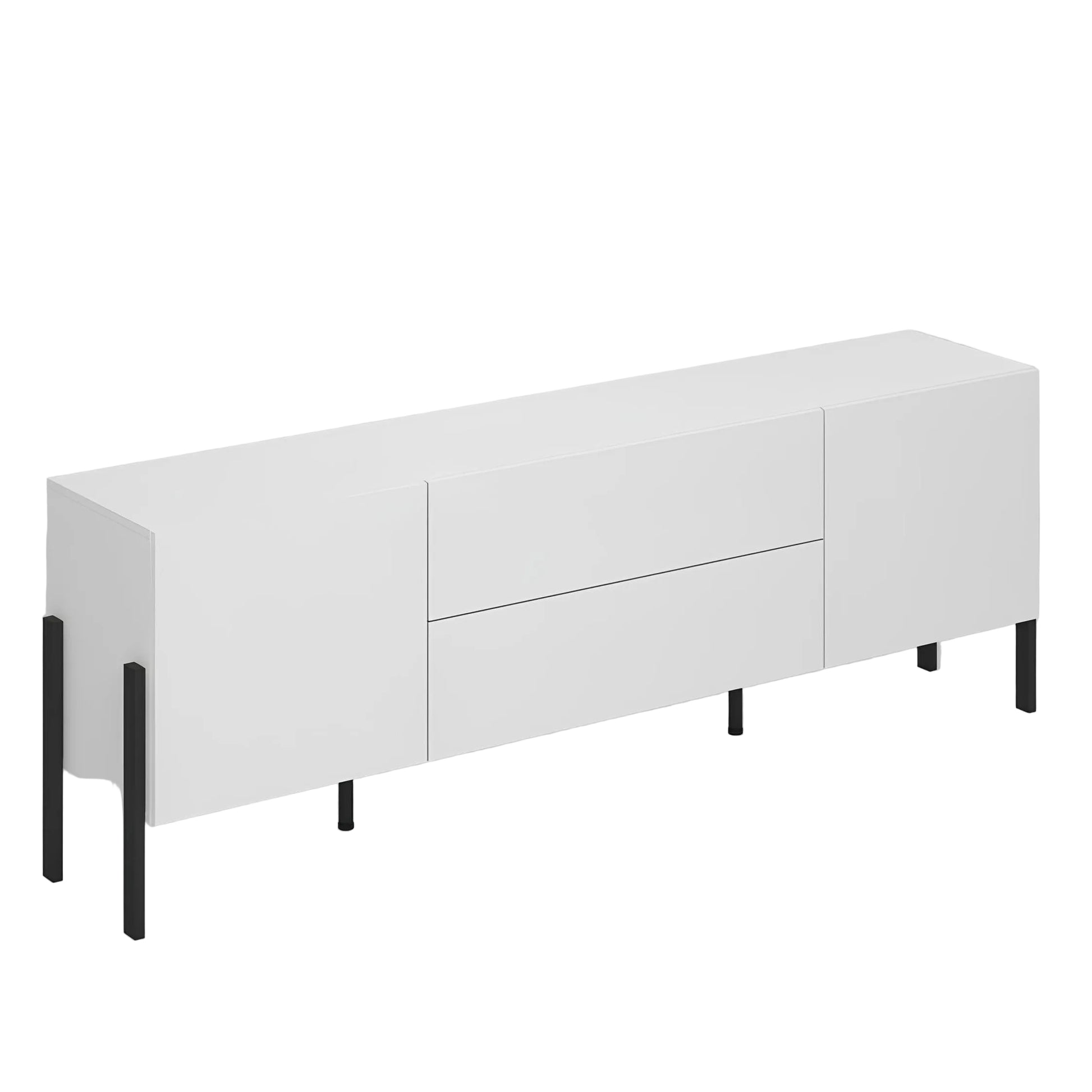 Kumode Jukka 204/70/40 cm balts - N1 Home