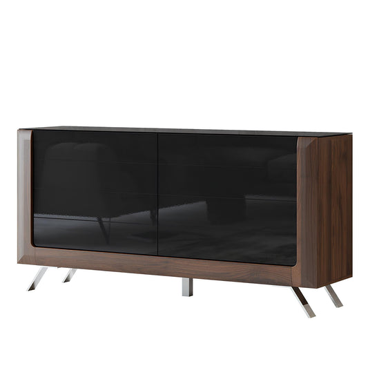 Kumode Kavasari 161/44/81 cm Kolumbijas valrieksts/melns - N1 Home